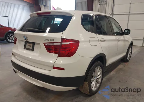 2013 BMW X3 xDrive28I from USA, damaged, VIN 5UXWX9C5XD0A12987